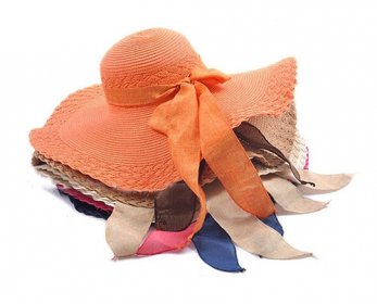 Hats & Caps Summer-Sun-Hats-Wide-Large-Brim-Floppy-for-Fashion-Women-Beach-Casual-Journey-Travel-Sunscreen-Straw-ok.jpg