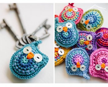 Knitting & Crochenting Crochet-Owl-Key-Ring-006-ok.jpg