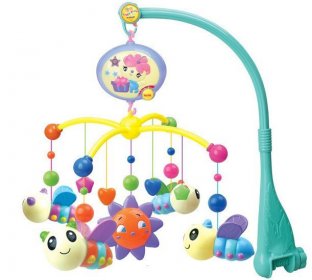 Toys for Baby Hanglei-toys-Bees-and-flowers-mobile-Bedroom-Toys-baby-bed-bell-rotating-bed-bell-Electric-music.jpg