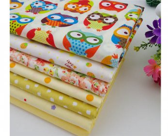 Textile & Fabric Crafts Baby-Yellow-owls-quilt-twill-textile-patchwork-fabric-100-cotton-40x50cm-7pcs-lot-for-sewing-craft-ok.jpg