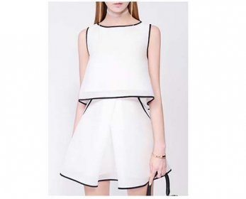 Women's Clothing 1-Buy-Street-Style-Clothing-BARRIE-Bi-Color-Tank-Top-And-Skirt-ok.jpg